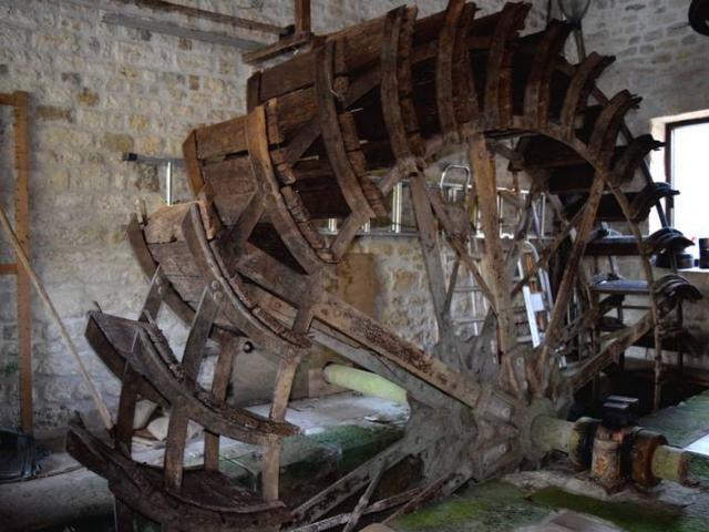 Roue Du Moulin Pont De Vau 2