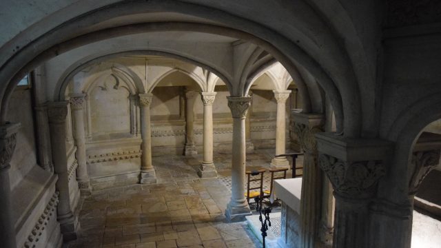 Crypte de l'Abbatiale de Saint-Maixent L'école