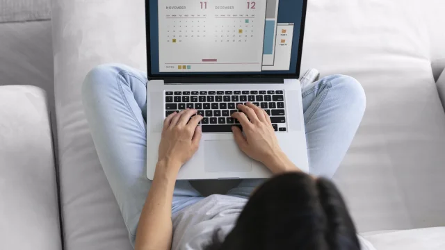 Calendrier de réservation en ligne