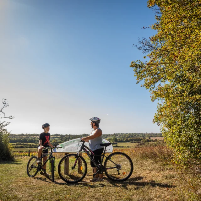 Randonnée VTT en famille sur la Côte Belet, Deux-Sèvre (79)