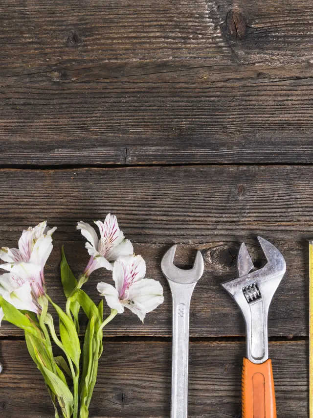 Fathers Day Composition With Tools 1